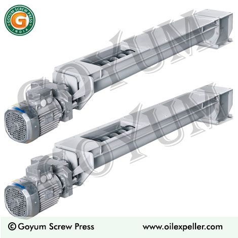 screw conveyor for corn germ oil extraction plant