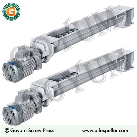 screw conveyor for niger oil extraction plant