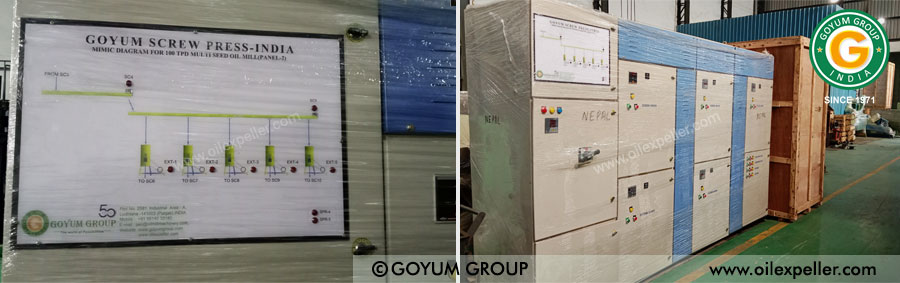 shipping control panel / motor control centre