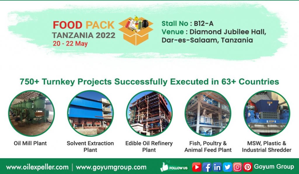 We are participating in Food Pack Tanzania, from 20 – 22 May, 2022