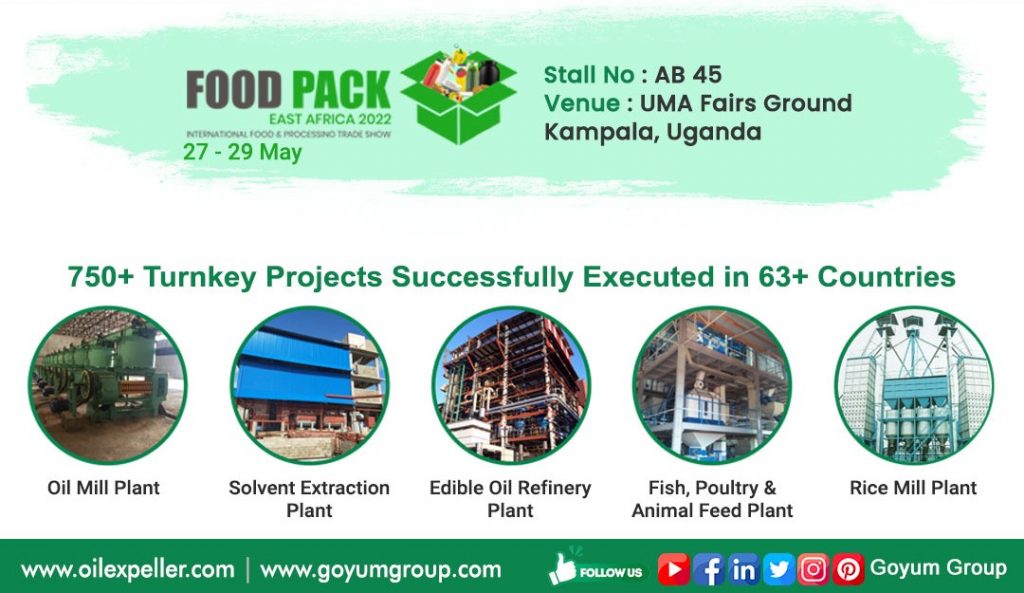 We are participating in Food Pack Uganda, from 27 – 29 May, 2022