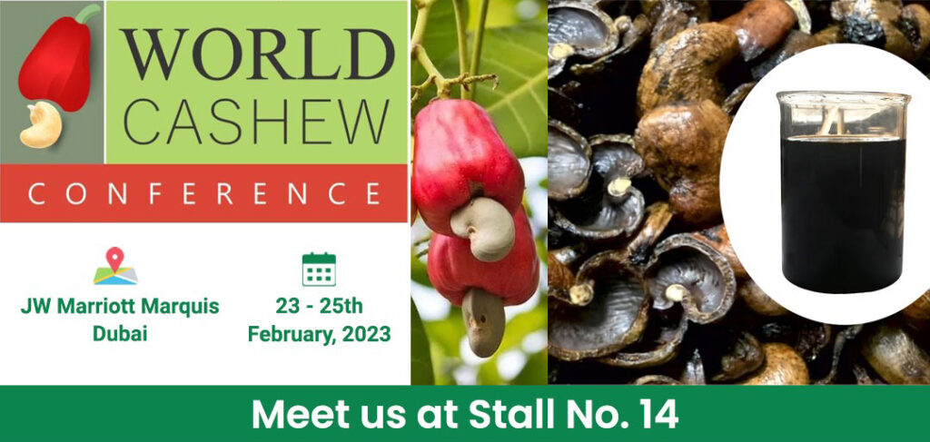 We are participating in World Cashew Conference from 23 – 25 Feb, 2023 at JW Marriott Marquis, Dubai
