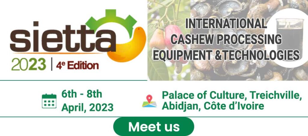 We are participating in Sietta 2023 from 6 – 8 April, 2023 at Ivory Coast