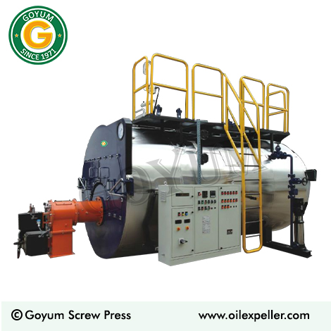 steam boilers for safflower seed oil mill plant