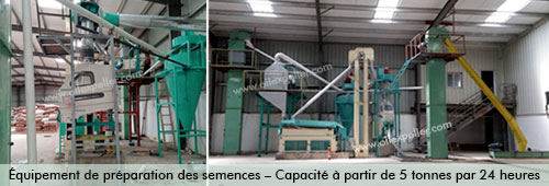 Bannière de section de préparation des graines