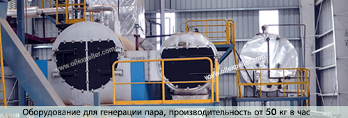 Парогенераторная установка для масложировой промышленности