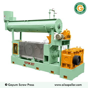 goyum 207 oilseed crushing machine