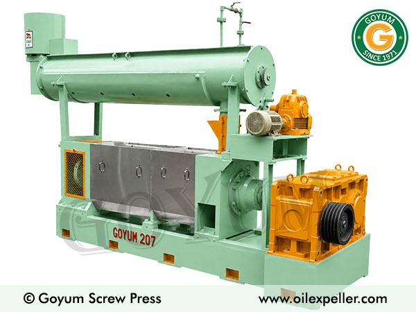 goyum 207 oilseed crushing machine